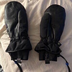 Burton Black Mittens